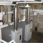 photo of part of an HVAC system in a school