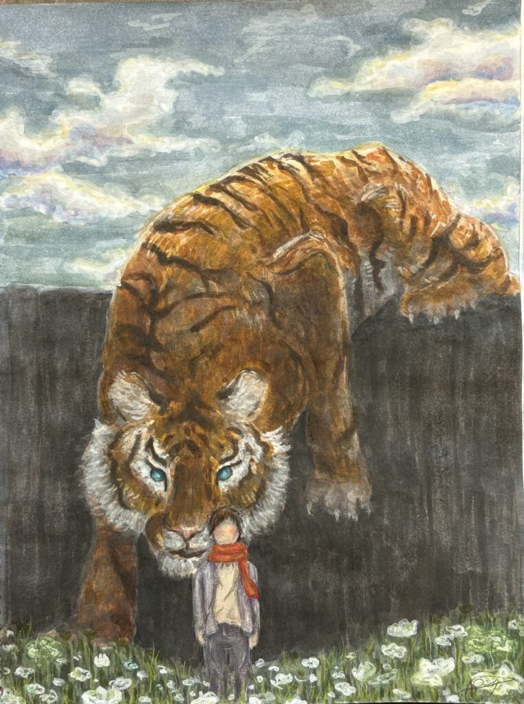 Pia Regala, 12th Grade, "Attack on Tiger"