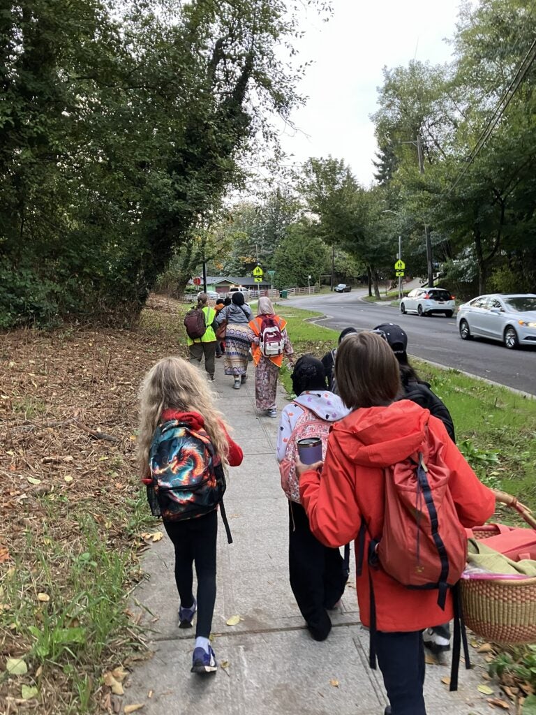 Sanislo Elementary walk group