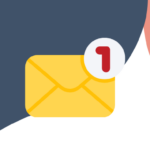 graphic of an email