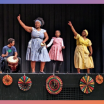 Hauacha Garinau Performers on stage at WMS