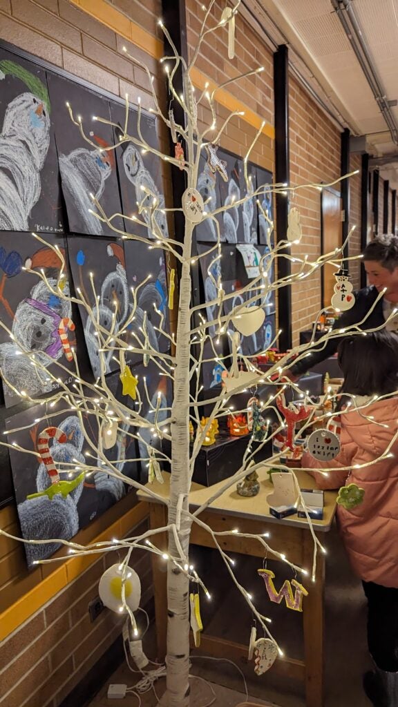 Tree and Hallway