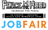 Peace n the Hood Job Fair June 4 Steve Cox Memorial Park 3 -5 p.m.