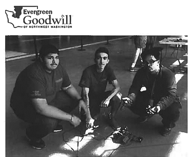 Evergreen Goodwill Aerospace Students