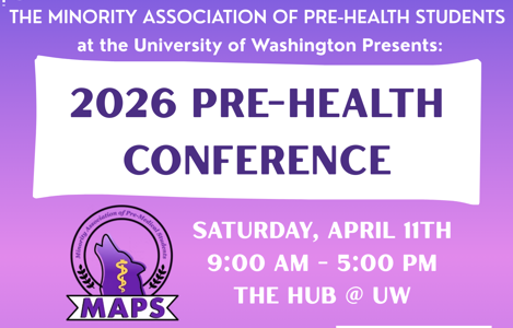 Pre Health Conference at UW on April 11th in HUB