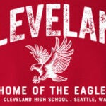 Cleveland Home of the Eagles Logo