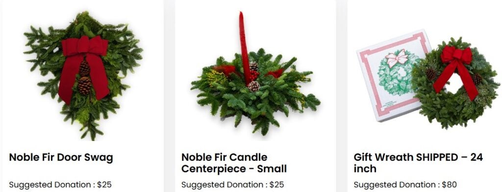 Wreath sale