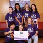 Photos of students who won the Global Reading Challenge