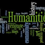Word cloud for words related to Humanities