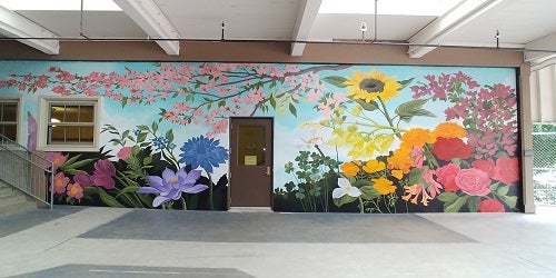 Playcourt Mural