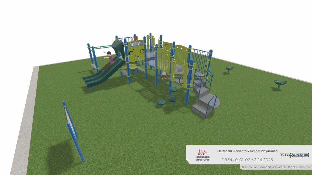 New playground rendition