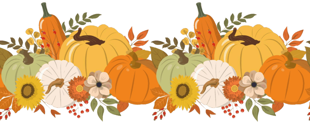 pumpkin banner clip art