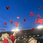 Red Caps in the Air. Photo Credit. Ms. Jereczek