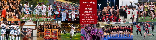 Collage of all the athletics at Ballard HS.