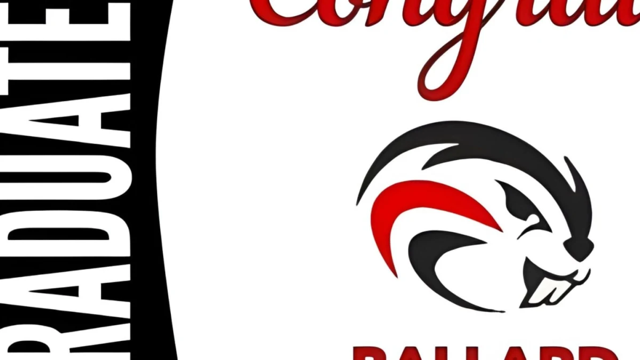 Cropped Yard Sign. Text: Graduate. Congrats. Beaver Head.