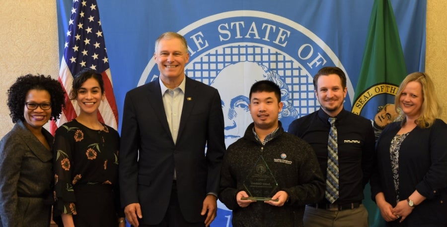 BRIDGES 1 Project Search at Seattle Children's receive Governor's Award