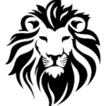 John Muir Elementary Lion Mascot Logo Image