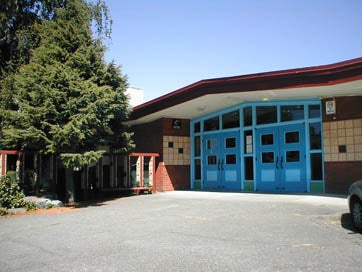 School building entry