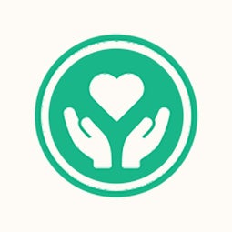 Illustration of two hands holding a heart