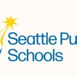 A graphic with Seattle Public Schools logo