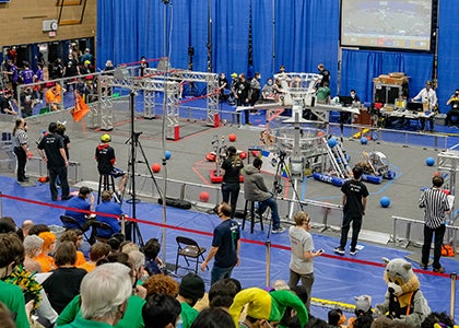 Robotics Competition at Ballard High School