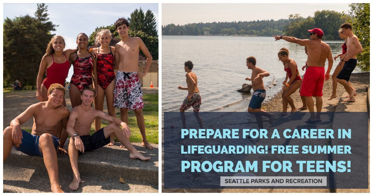 Apply for the Lifeguard Training Team - FREE summer program for teens! -  Parkways