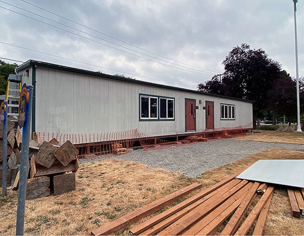 a portable classroom