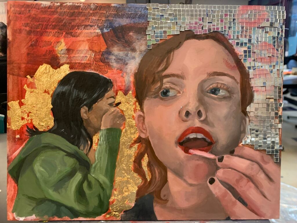 Ava Gedicks, 12th Grade, "Vogue Lipstick"