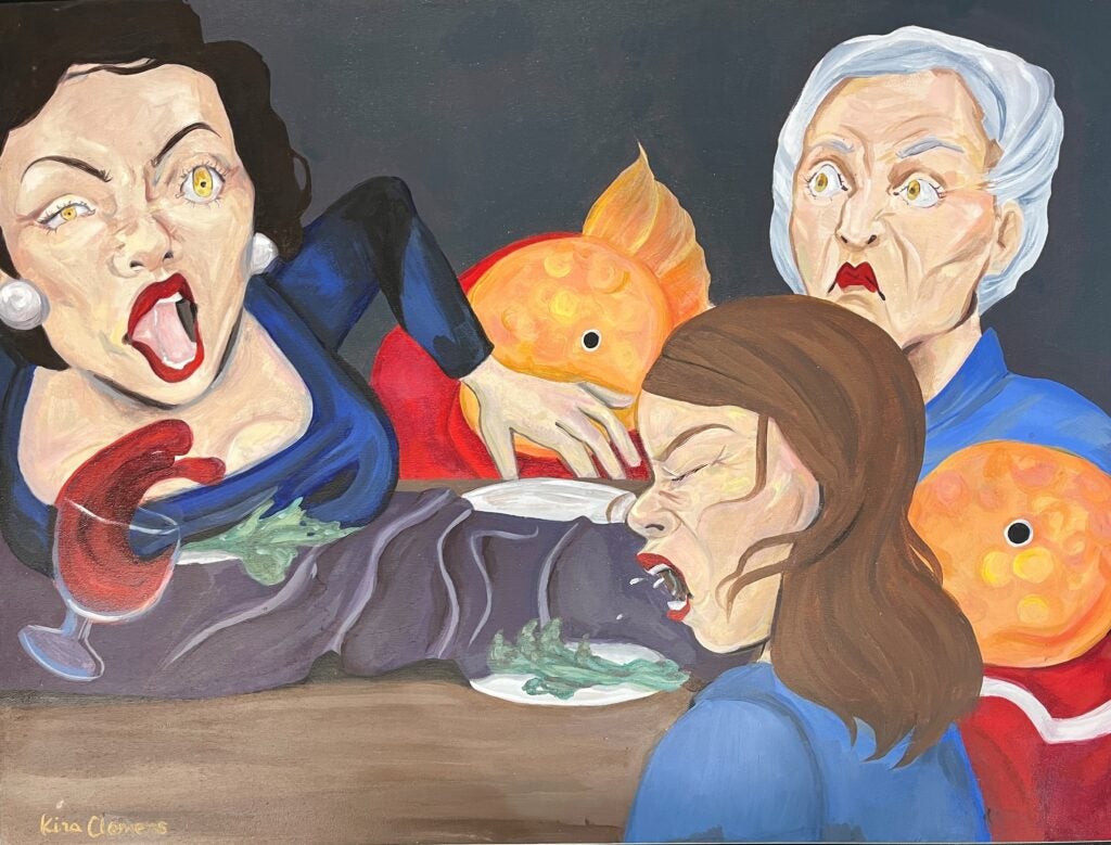 Kira Clemens, 12th Grade, "Kids and Fish Have No Voice"