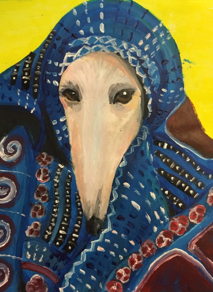 Emeline Pierce, 10th Grade, "Esper the Borzoi"