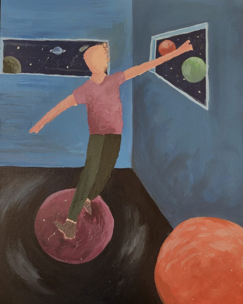 Jules Lin-Pfeiffer, 10th Grade, "Oh, to be with the stars"