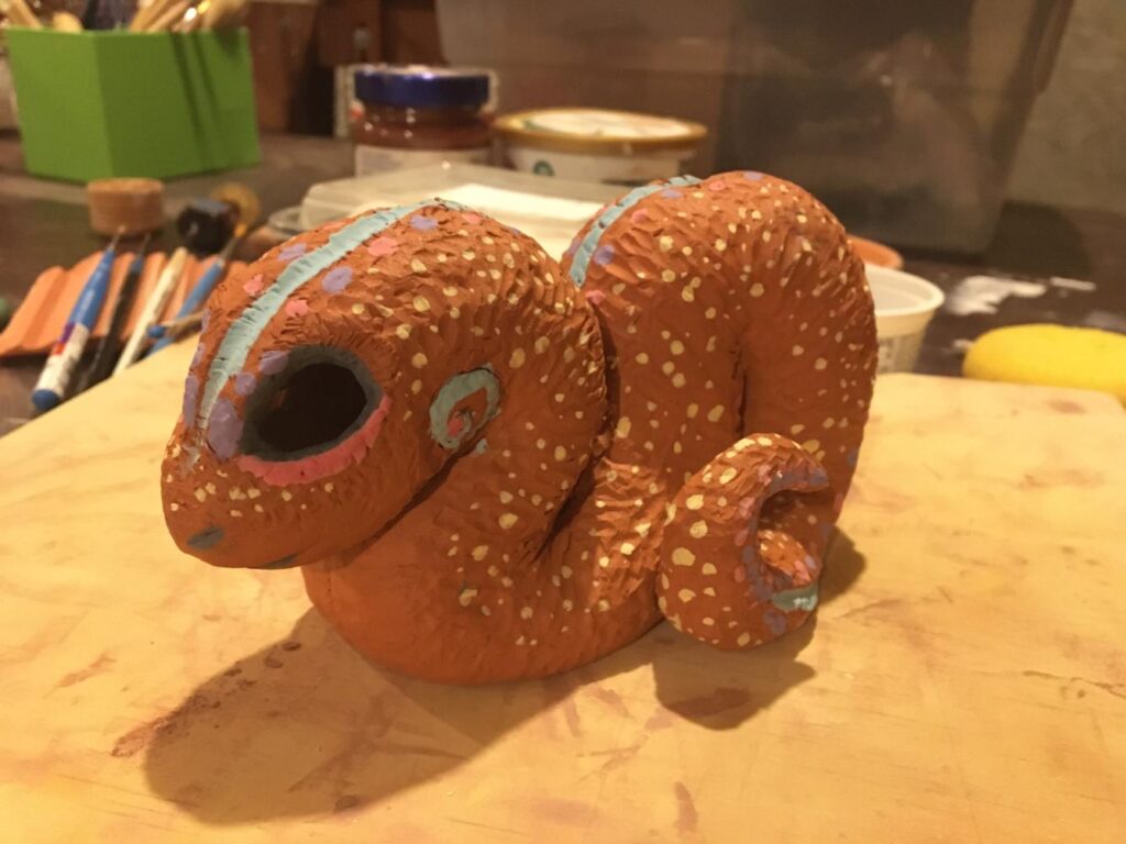 Ki Allen, 9th Grade, "Cosmic Dust Snake"