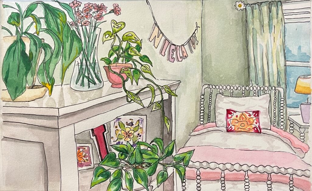 Niela Klinghoffer, 11th Grade, "My Room"