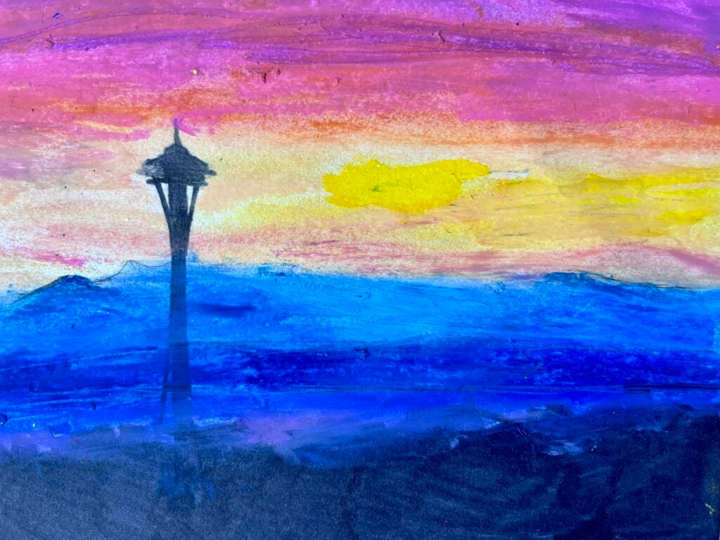 Tiffany Nguyen, 10th Grade, "Cityscape"