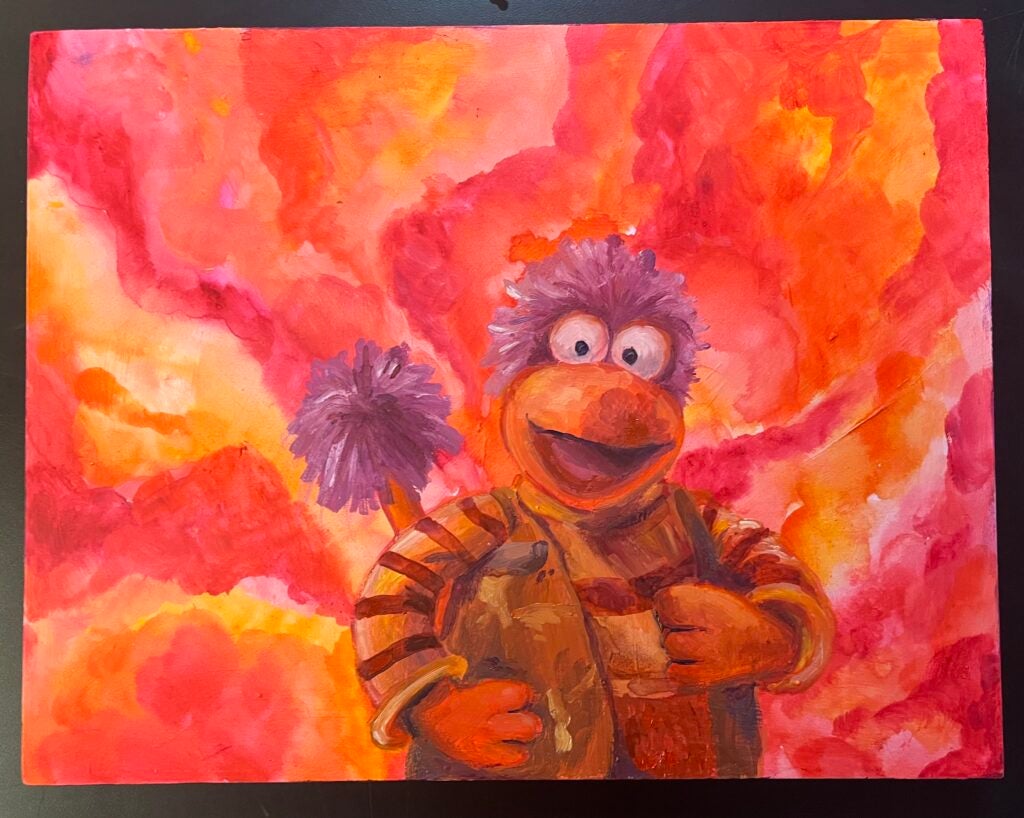 OJ Byrd Jett, 12th Grade, "Fragglin' Around"
