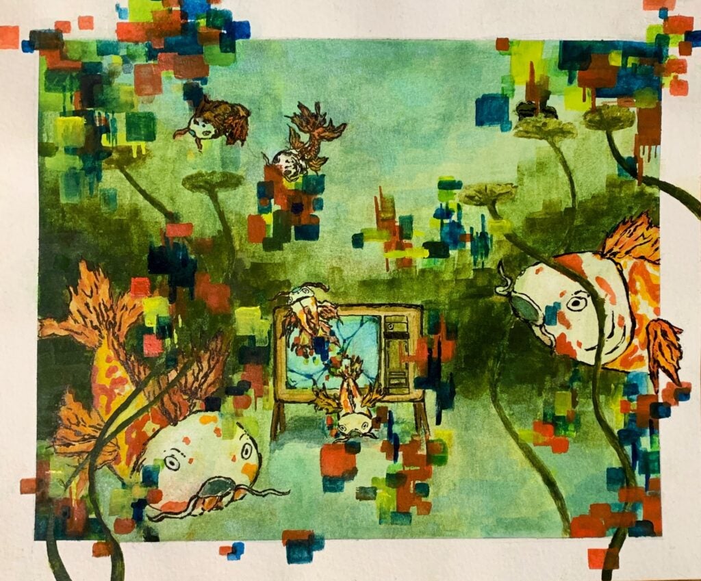 Lisa Tran, 10th Grade, "The Opened Screen"
