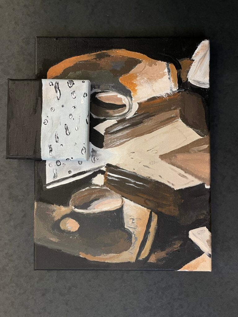 Colin Wenrick, 8th Grade, "Untitled", Painting 