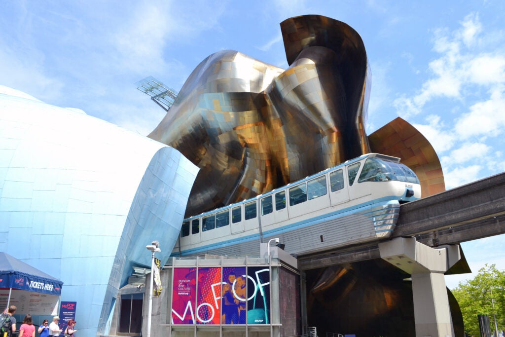 Museum of Pop Culture (MoPOP) and the monorail
