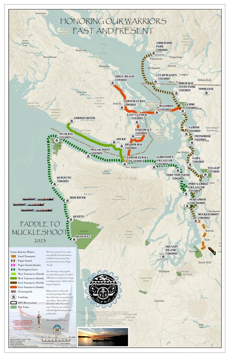 Canoe Journey 2023 Seattle Public Schools