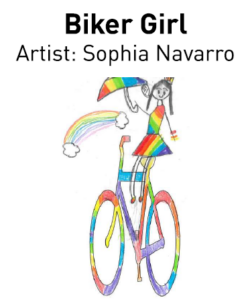 Biker Girl artist Sophia Navarro