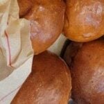 Student-made brioche hamburger buns