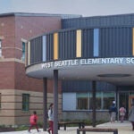 West Seattle Elementary entrance