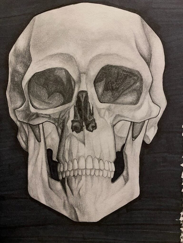 Georgia Black Skull, 11th Grade, "Untitled"