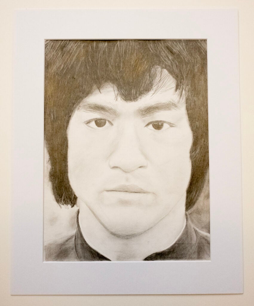Wilson Ha, 7th Grade, "Bruce Lee", Drawing
