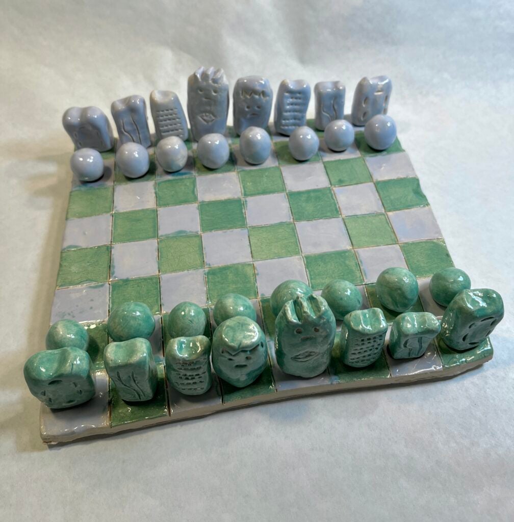 Daniel Warshal, 11th Grade, "Chess Set"