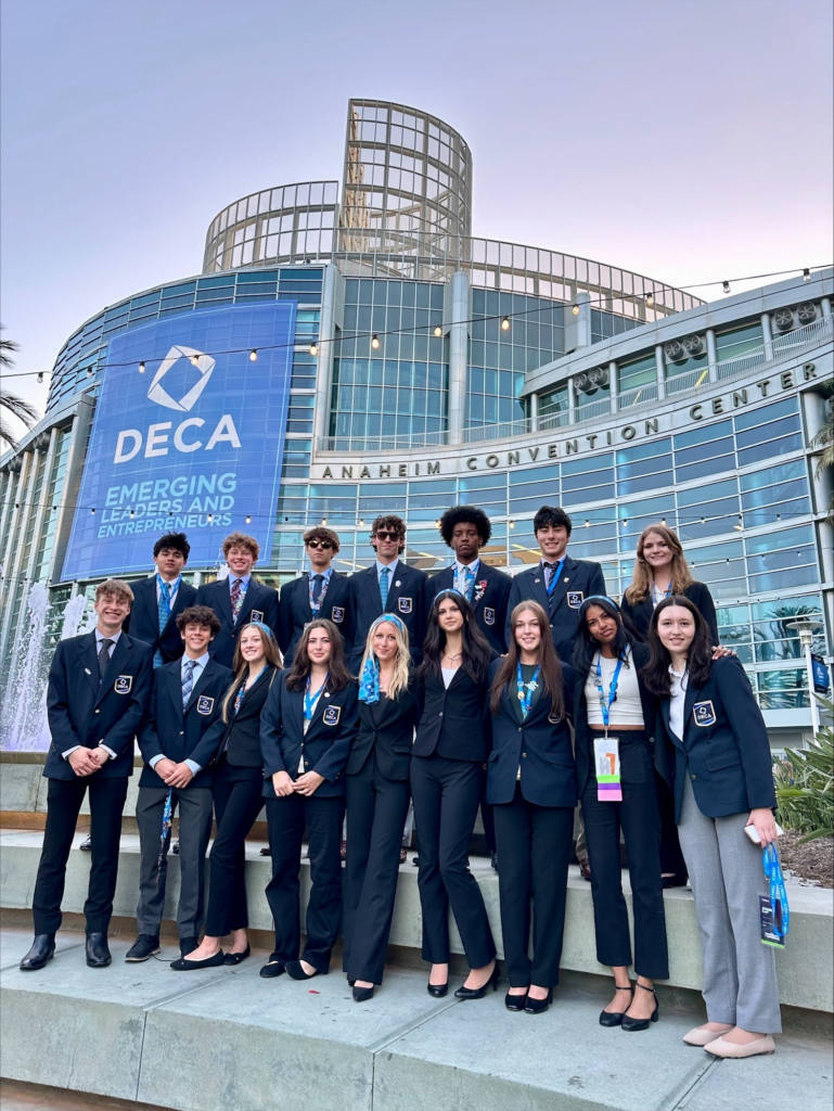 Students at CTSO competition at Anaheim Convention Center