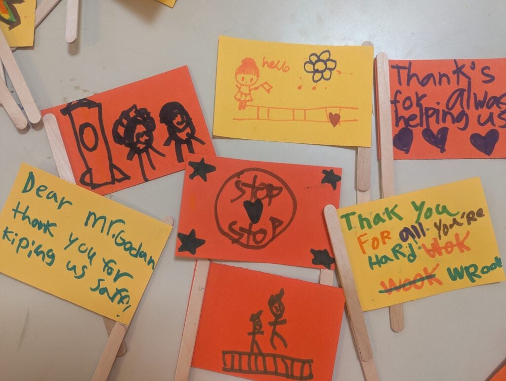 crossing guard thank you notes