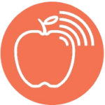 Educator Support - Picture of apple with wifi symbol