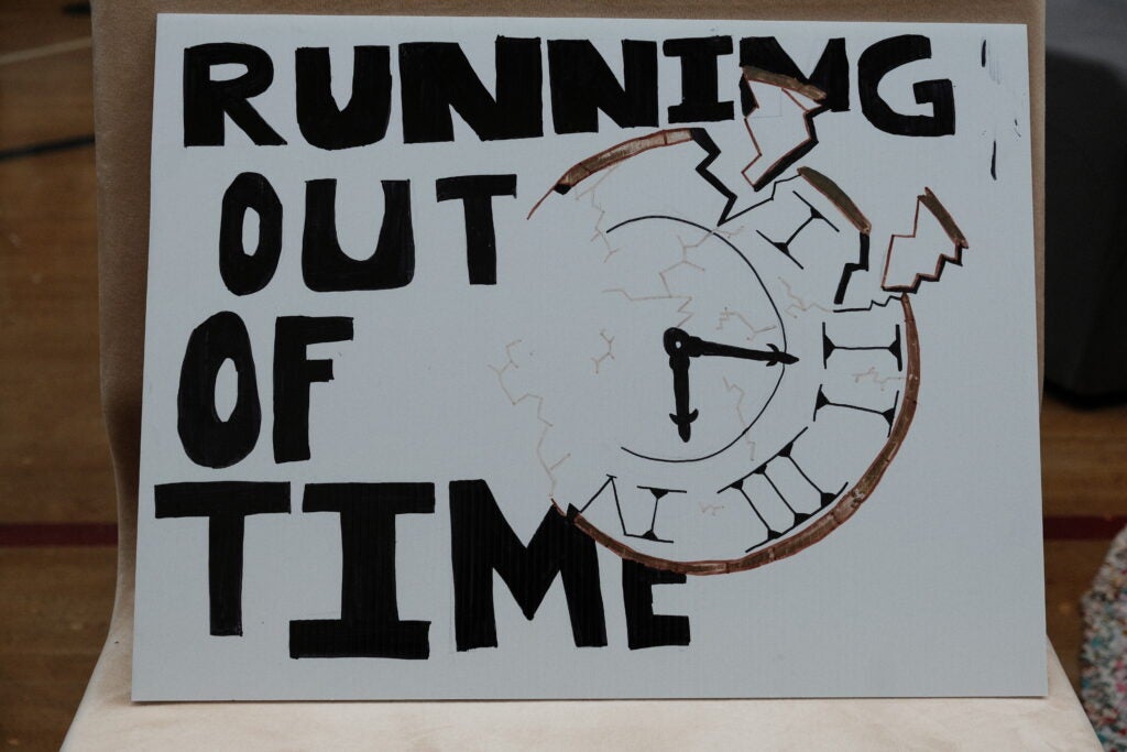 Jayme Alexander, 11th Grade, "Running Out of Time"