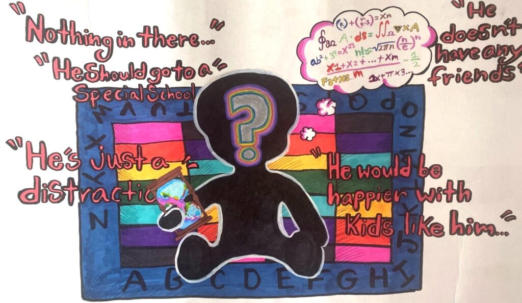 Athena Ilardi, 8th Grade, "Education", Drawing